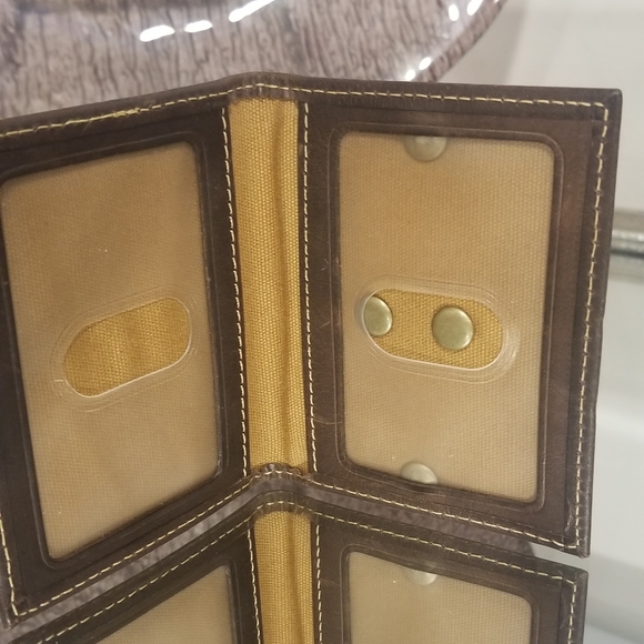 UPCYCLED Leather Card Case - Picture 3 of 3